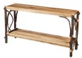 Sofa Table with Slatted Shelf