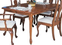 Queen Anne Rectangular Dining Table