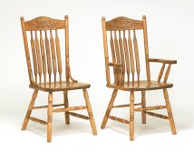 Bent Paddle Post Chair