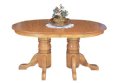 Double Pedestal Oval Dining Table
