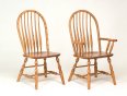 Bent Feather Bow Chair