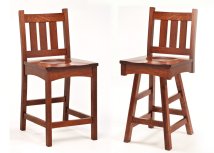 Vintage Mission Bar Chair
