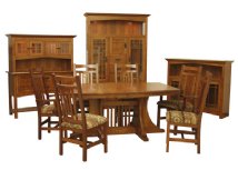 Santa Fe Double Pedestal Dining Room Collection