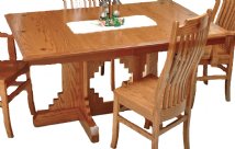 Santa Rosa Double Pedestal Dining Table