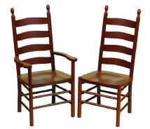 Shaker Ladder Dining Chairs