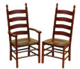 Shaker Ladder Dining Chairs
