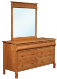 Pierre 7-Drawer Dresser Mirror