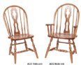 Fiddle Side and Arm Chair