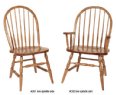 Low Spindle Side and Arm Chair