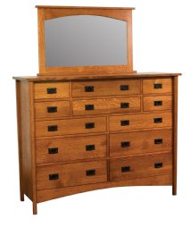 Arts & Crafts Mission 12-Drawer Dresser