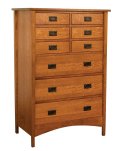 Arts & Crafts Misson Chest of Drawers