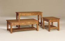 Contemporary Mission Sofa Table