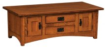 Arts & Crafts Cabinet Coffee Table
