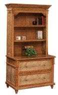Bridgeport Lateral File with Bookcase