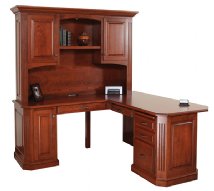 Buckingham Corner Desk & Hutch