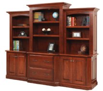 Buckingham Base Plus Three Piece Hutch