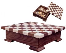 Chess Board with Storage Below