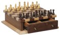 Checker Board with Drawer plus Chess & Checker Sets