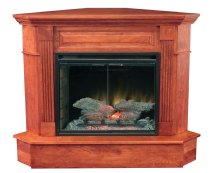 Charleston Corner  Fireplace w/ 23 inch insert