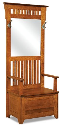 Classic Mission Hall Seat