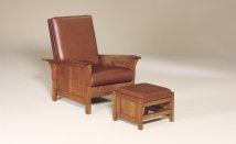 Clearspring Panel Morris Chair & Footstool