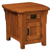 Craftsman Cabinet End Table