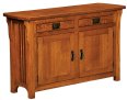 Craftsman Cabinet Sofa Table