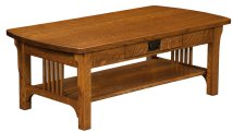 Craftsman Mission Open Coffee Table