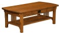 Craftsman Mission Open Coffee Table