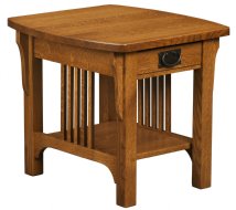 Craftsman Mission Open  End Table