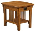 Craftsman Mission Open  End Table