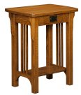 Craftsman Mission Open Telephone Stand