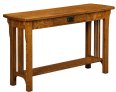 Craftsman Mission Open Sofa Table