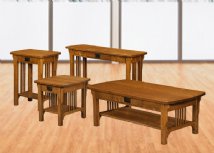 Craftsman Mission Open Table Collection