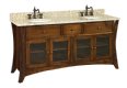 Caledonia 72" Wide Bathroom Sink Cabinet