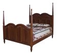 Delafield Bed with Curved Footboard