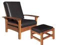 Durango Morris Chair & Footstool