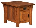 Elliot Mission Cabinet End Table