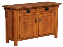 Elliot Mission Cabinet Sofa Table