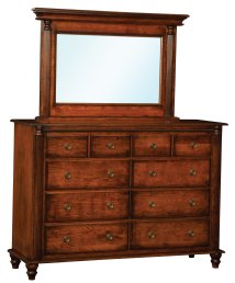 Grant 10-Drawer Dresser Mirror