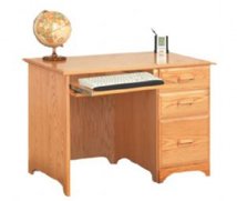 Essentials Single Pedestal Desk