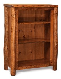 Fireside Rustic 3-Shelf Bookcase