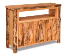 Fireside Rustic 4-Foot TV Stand with Opening