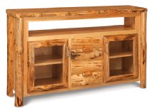 Fireside Rustic 5-Foot TV Stand with Drawers