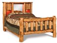 Fireside Rustic Bookcase Bed