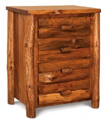 Fireside Rustic Small 4-Drawer Chest