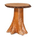 Fireside Rustic Stump End Table