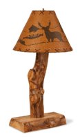 Fireside Rustic Table Lamp