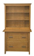 Freemont Mission 2-Drawer Lateral File Cabinet Bookcase