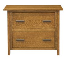 Freemont Mission 2-Drawer Lateral File Cabinet